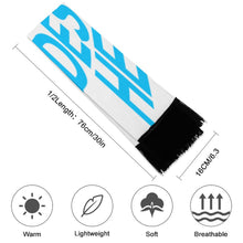 Lade das Bild in den Galerie-Viewer, Damenschal Schal mit Quaste mit Fotos Muster Text Logo selbst gestalten und bedrucken