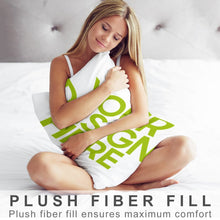 Lade das Bild in den Galerie-Viewer, Langer Kissenbezug Kissenhülle beidseitiger Druck mit Foto Muster Text selbst gestalten und bedrucken