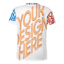 Lade das Bild in den Galerie-Viewer, Multi-Image-Design Allover Print Männer T Shirt OMDT01 mit Ihrem Design Motiv Foto Text selbst gestalten und bedrucken