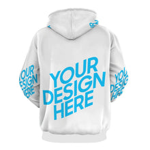 Lade das Bild in den Galerie-Viewer, Voll Druck Kapuzenpullover Damen / Frauen Spleiß mit Foto Muster Text selbst gestalten und bedrucken