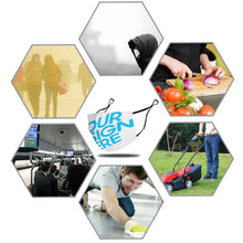 Lade das Bild in den Galerie-Viewer, 3 Stück / Packung Kinder Mund-Nasen-Maske Gesichtsmaske mit Filter mit 3 verschiednen Fotos selbst gestalten und bedrucken