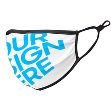 Lade das Bild in den Galerie-Viewer, Einteilige Wickelmaske Gesichtsmasken KZ09 mit 2 Filtern selbst gestalten und bedrucken