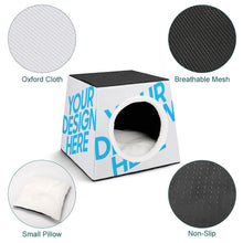 Lade das Bild in den Galerie-Viewer, Kapsel Haustier Waterloo Katzenhundekorb Indoor mit Foto selbst gestalten und bedrucken