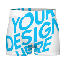 Lade das Bild in den Galerie-Viewer, Einzelbild-Design Herren Unterhose Männer Boxershort High Waist und mit breitem Elastikbündchen SDS025 mit Fotos Muster Text Logo selbst gestalten und bedrucken