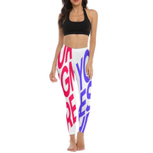 Lade das Bild in den Galerie-Viewer, Multi-Image-Design Yoga Hose Damen Legging Sport SY010 mit Ihrem Design Motiv und Foto selbst gestalten und bedrucken