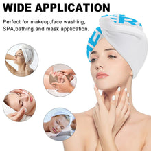 Lade das Bild in den Galerie-Viewer, Schnelles Trocknen Haare Handtuch Turban Mütze Hut aus Frottee selbst gestalten und bedrucken mit Foto selbst gestalten und bedrucken