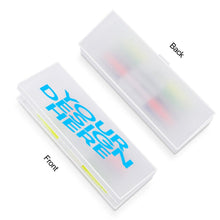 Lade das Bild in den Galerie-Viewer, Transparentes Federmäppchen selbst gestalten und bedrucken