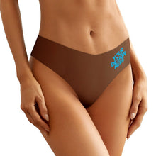 Lade das Bild in den Galerie-Viewer, (Druck auf dem oberen linken Teil) Personalisierte nahtlose Damen Unterhose Unterwäsche Slip WH005 mit Fotos Muster Text Logo selbst gestalten und bedrucken