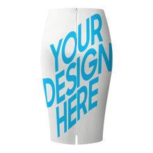 Lade das Bild in den Galerie-Viewer, Lässiger Casual Bodycon Bleistiftrock Hüftrock selbst gestalten und bedrucken