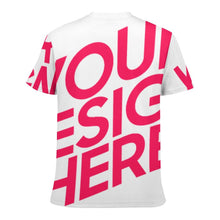 Lade das Bild in den Galerie-Viewer, Einzelbild-Design Kinder Kurzarm T-Shirt TSHIRT Mesh - Mädchen / Jungen mit Foto Design Motiv Text selbst gestalten und bedrucken
