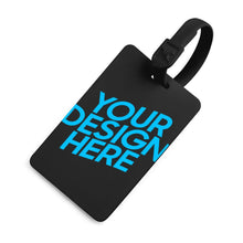 Lade das Bild in den Galerie-Viewer, Gepäckanhänger Kofferanhänger mit Foto Text selbst gestalten und bedrucken