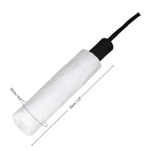 Lade das Bild in den Galerie-Viewer, Manueller / Automatischer 3-Falt Regenschirm Taschenschirm mit 3 Segmenten Außendruck mit Fotos Logos selbst gestalten und bedrucken