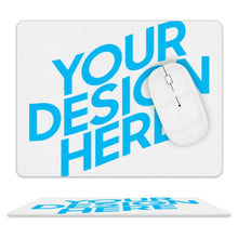 Lade das Bild in den Galerie-Viewer, 20,5 x 25,5cm Mauspad aus Leder mit Foto Text selbst gestalten und bedrucken