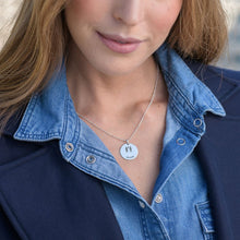 Lade das Bild in den Galerie-Viewer, Paar Halskette für Freund und Freundin in Sterling Silber aus 18K vergoldetem / 18K Rosévergoldetem 925er Silber / Kupfer X0017 mit Namen Gravur selbst gestalten