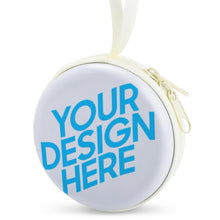 Lade das Bild in den Galerie-Viewer, Runde Geldbörsen / runde Geldbeutel / runde Aufbewahrung mit Foto selbst gestalten und bedrucken
