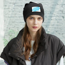 Lade das Bild in den Galerie-Viewer, Warm gefütterte Wintermütze Strickmütze Plüsch Mütze Beanie mit Fotos Muster Text Logo selbst gestalten und bedrucken