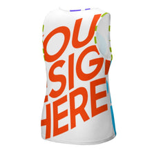 Lade das Bild in den Galerie-Viewer, Cooles Multi-Image-Druck Männer / Herren Tank Top Fashion Streetstyle Muskelshirt Muscle Shirt mit Fotos Muster Text Logo selbst gestalten und bedrucken