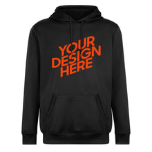 Lade das Bild in den Galerie-Viewer, Unisex Damen / Herren Kapuzenpullover Vorder- und Rückseitendruck mit Fotos Muster Text Logo selbst gestalten und bedrucken