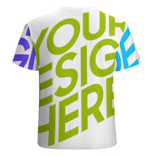 Lade das Bild in den Galerie-Viewer, Multi-Image-Druck Voll Druck 100% Baumwolle Männer / Herren Premium T-Shirt mit Fotos Muster Text Logo selbst gestalten und bedrucken