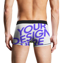 Lade das Bild in den Galerie-Viewer, Multi-Image-Druck Männer / Herren Boxer Slip mit Fotos Muster Text Logo selbst gestalten und bedrucken