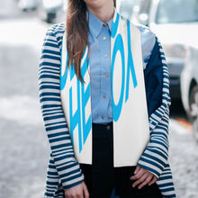 Lade das Bild in den Galerie-Viewer, Damenschal Schal mit Quaste mit Fotos Muster Text Logo selbst gestalten und bedrucken