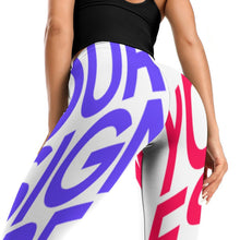 Lade das Bild in den Galerie-Viewer, Multi-Image-Design Yoga Hose Damen Legging Sport SY010 mit Ihrem Design Motiv und Foto selbst gestalten und bedrucken