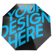 Lade das Bild in den Galerie-Viewer, Der umgekehrte verkehrte Regenschirm Innovativer Schirm mit Foto Text selbst gestalten und bedrucken