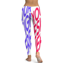 Lade das Bild in den Galerie-Viewer, Multi-Image-Design Yoga Hose Damen Legging Sport SY010 mit Ihrem Design Motiv und Foto selbst gestalten und bedrucken
