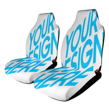 Lade das Bild in den Galerie-Viewer, Personalisierter Autositzbezug 1-tlg. oder 2-tlg. mit Fotos Muster Text Logo selbst gestalten und bedrucken