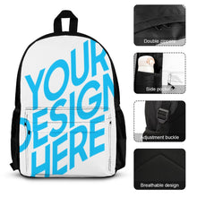 Lade das Bild in den Galerie-Viewer, Einzelbilddruck Rucksack Laptoprucksack Sportrucksack Schulrucksack Businessrucksack mit Taschen mit Fotos Muster Text Logo selbst gestalten und bedrucken