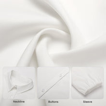 Lade das Bild in den Galerie-Viewer, Langarm Lassiges Hemd Top Retro Freizeit BLUSE Shirt HS für Damen Frauen mit Foto Muster Text selbst gestalten und bedrucken