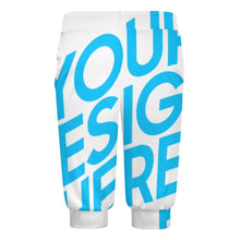 Lade das Bild in den Galerie-Viewer, Einzelbild-Design Allover-Druck 3/4-Hose Sweathose Sporthose Leggings AIP für Männer mit Fotos Muster Text Logo selbst gestalten und bedrucken