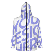 Lade das Bild in den Galerie-Viewer, Herren / Männer Einzelbild-Design Langarm Kapuzenpullover Jacke Kapuzensweatshirt WY14 mit Ihrem Design Motiv Foto Text selbst gestalten und bedrucken