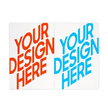 Lade das Bild in den Galerie-Viewer, Vertikale Version Grußkarte Fotokarte Postkarte mit Fotos Muster Text Logo selbst gestalten und bedrucken