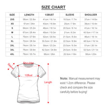 Lade das Bild in den Galerie-Viewer, Einzelbilddruck Allover Print Rundhalsshirt Damen / Frauen 100% Baumwolle Kurzarmshirt Tshirt ay001 mit Fotos Muster Text Logo selbst gestalten und bedrucken