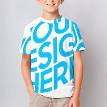 Lade das Bild in den Galerie-Viewer, Einzelbilddruck 2022 Fußball WM Fußballtrikot Jersey TShirt ET Kids Volldruck für Kinder mit Fotos Muster Text Logo selbst gestalten und bedrucken