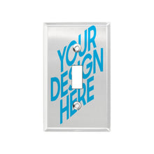 Lade das Bild in den Galerie-Viewer, Amerikanische Europäische Schalttafel Einloch 11.5×7.2cm selbst gestalten und bedrucken