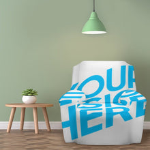 Lade das Bild in den Galerie-Viewer, Elastischer Sofabezug 1 Sitzer Sofahusse Sesselbezug Stretch Couch Möbelschutz Abdeckung mit Foto Text selbst gestalten und bedrucken