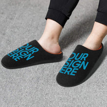 Lade das Bild in den Galerie-Viewer, Winter Premium Hausschuhe Pantoffeln für Herren aus Baumwolle mit Foto selbst gestalten und bedrucken