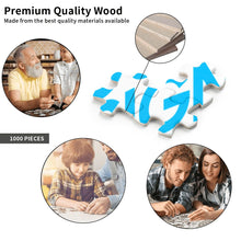 Lade das Bild in den Galerie-Viewer, Puzzle 1000 Teile Fotopuzzle - vertikales Stil aus Holz selbst gestalten