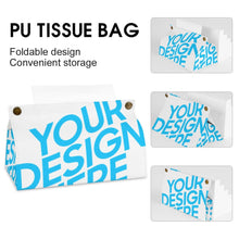 Lade das Bild in den Galerie-Viewer, Einzelbilddruck PU Tissue Abdeckung Toilettenpapierhalter Serviettenhalter Papiertuchbox Taschentuchbox mit Fotos Muster Text Logo selbst gestalten und bedrucken
