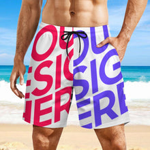 Lade das Bild in den Galerie-Viewer, 2023 New Multi-Image-Design Herren Badehose Funktion Kompression Schnelltrocknende Beachshorts Bademode Männer mit Fotos Muster Text Logo selbst gestalten und bedrucken