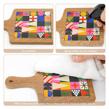 Lade das Bild in den Galerie-Viewer, Tabletts & Untersetzer Untertasse aus Holz in der Küche oder Wohnung mit Foto Text selbst gestalten und bedrucken