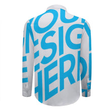 Lade das Bild in den Galerie-Viewer, Langarm Hemd für Herren / Männer mit Foto selbst gestalten und bedrucken