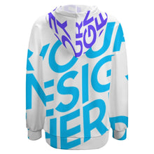 Lade das Bild in den Galerie-Viewer, Kapuzenpullover Hoodie Sweatshirt NH mit Kapuze für Damen Frauen mit Foto selbst gestalten und bedrucken