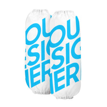 Lade das Bild in den Galerie-Viewer, 2 Stück Packung Wasserdichte Manschette Armstulpen Schutzärmel mit Fotos Muster Text Logo selbst gestalten und bedrucken