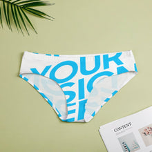 Lade das Bild in den Galerie-Viewer, Einzelbilddruck Damen / Frauen Low Waist Low String Unterwäsche Kurze Hose Slip NZ053 mit Fotos Muster Text Logo selbst gestalten und bedrucken