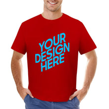Lade das Bild in den Galerie-Viewer, Vorderseite-Druck Frontprint T-Shirt Kurzarm T-Shirt Print-Shirt Herren / Männer - selbst gestalten und bedrucken