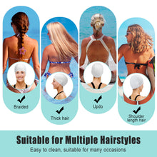 Lade das Bild in den Galerie-Viewer, Damen / Herren Unisex Bedruckbare Schwimmkappe Badekappe mit Foto und individuellen Design selbst gestalten und bedrucken