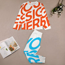 Lade das Bild in den Galerie-Viewer, Einzelbilddruck Schlafanzug Pyjama Kinder Jung JTZ mit Fotos Muster Text Logo selbst gestalten und bedrucken